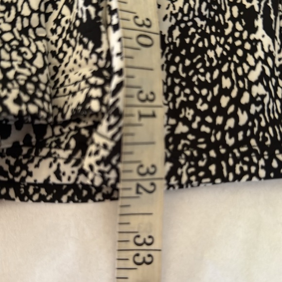 AFRM Bette Long Sleeve Mini Dress Black/White Animal Print Size Small - Picture 11 of 13
